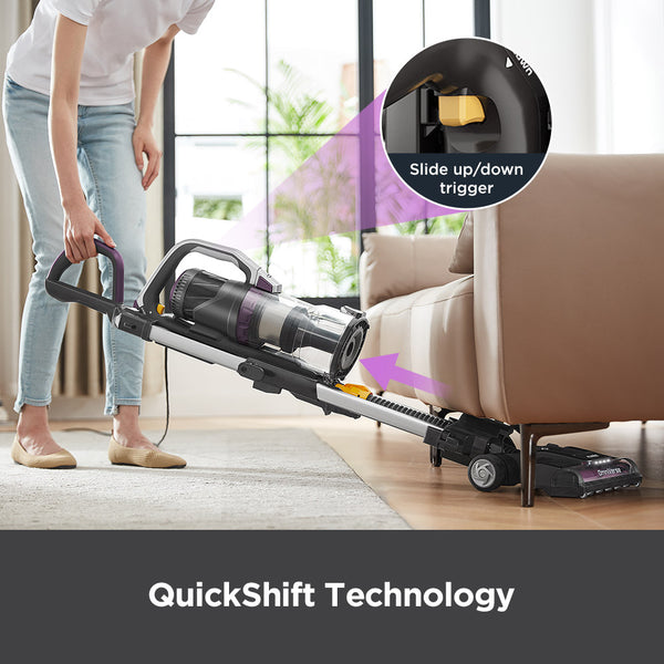 OmniVerse Upright Vacuum Quick Shift Technology