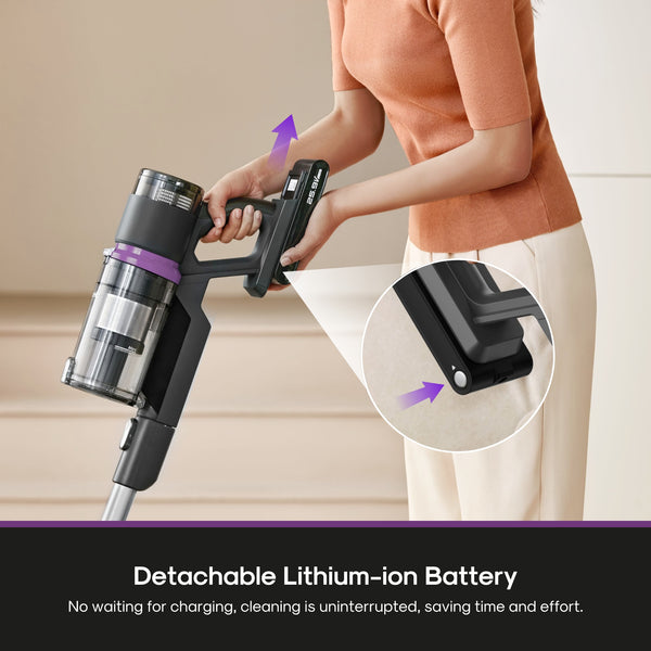 Eureka Cordless Vacuum Cleaner Lightweight, ReactiClean 410
