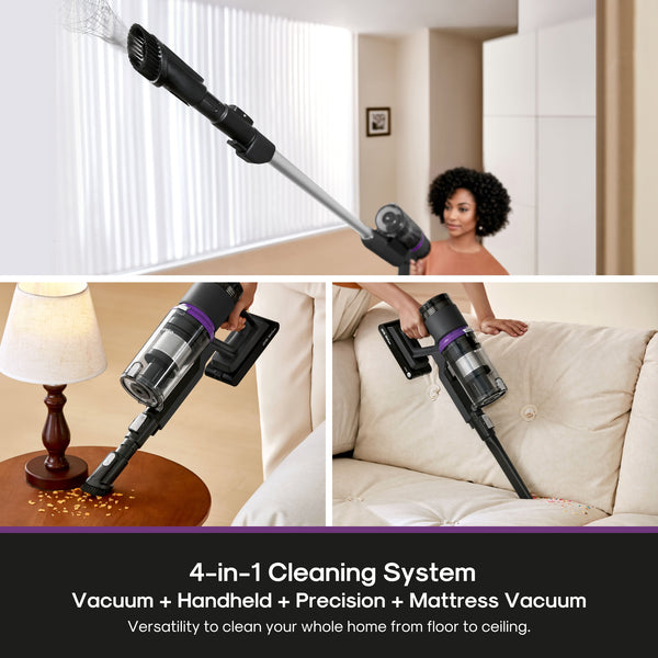 Eureka Cordless Vacuum Cleaner Lightweight, ReactiClean 410