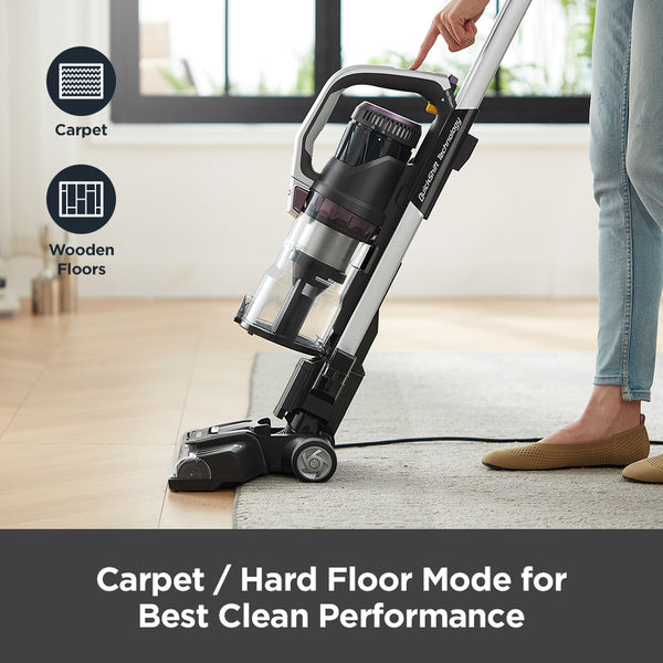 OmniVerse Upright Vacuum Quick Shift Technology