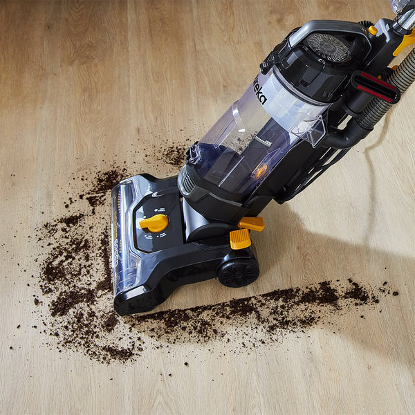 EUREKA PowerSpeed Lightweight Powerful Upright Vacuum Cleaner for Carpet and Hard Floor, Pet Turbo, Black,Yellow
