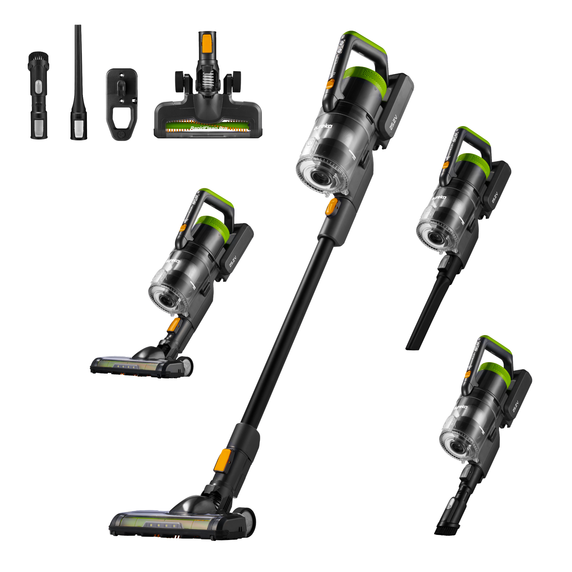 NEC285GR – Cordless Stick Vacuum with LED, Swivel & Long Runtime NEC285GR – Cordless Stick Vacuum with LED, Swivel & Long Runtime