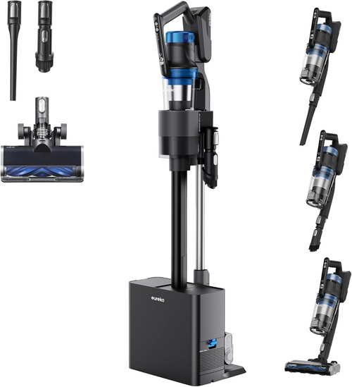  Eureka Stylus Elite NEC490 Cordless Stick Vacuum With Self-Emptying Station