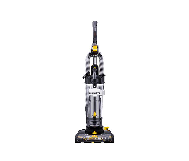 EUREKA PowerSpeed Lightweight Powerful Upright Vacuum Cleaner for Carpet and Hard Floor, Pet Turbo, Black,Yellow