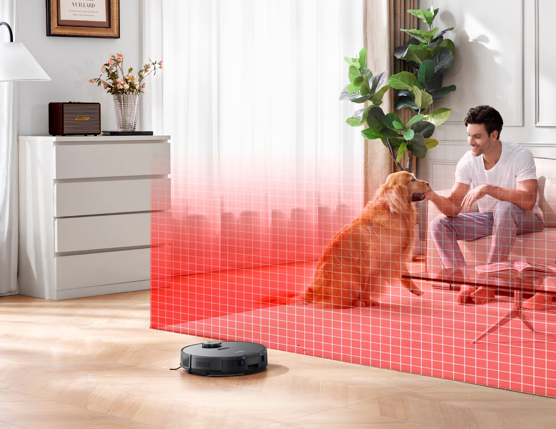 E10s Bagless Robot Vacuum with Self-Emptying, Mop & Smart Mapping