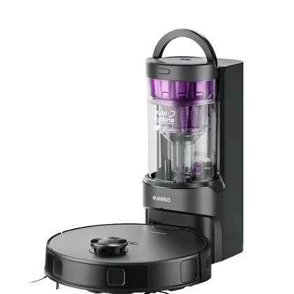 Eureka E20 Plus Robot Vacuum with Bagless Self Emptying Station