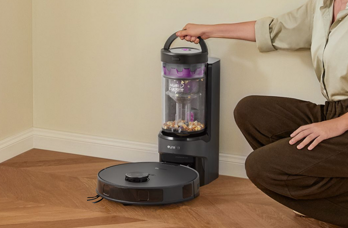 Eureka E20 Evo Plus Robot Vacuum with Bagless Self Emptying Station