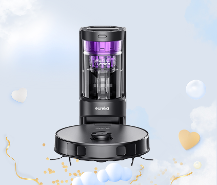 E10s Robot Vacuum Bagless Self-empty Dust Station