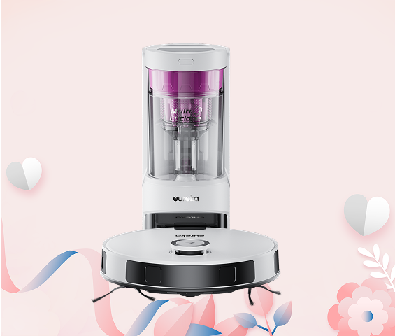 E10s Robot Vacuum Bagless Self-empty Dust Station