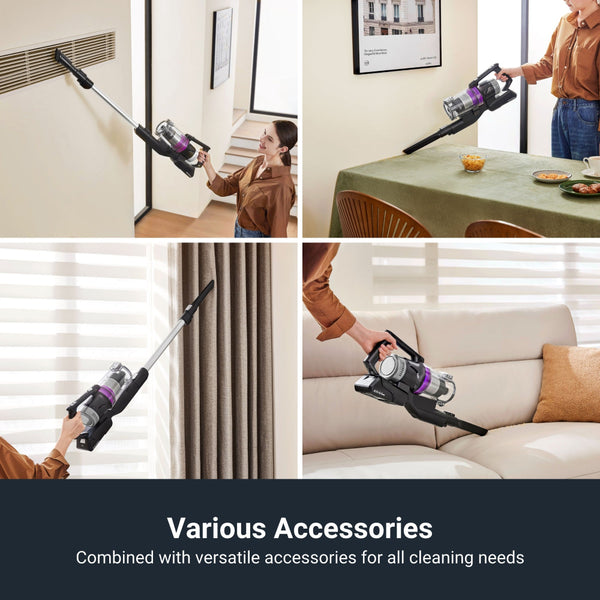 Eureka Stylus Elite NEC490 Cordless Stick Vacuum With Self-Emptying Station
