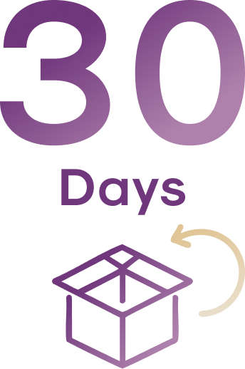 30-Day Hassle-Free Returns & 100% Authentic