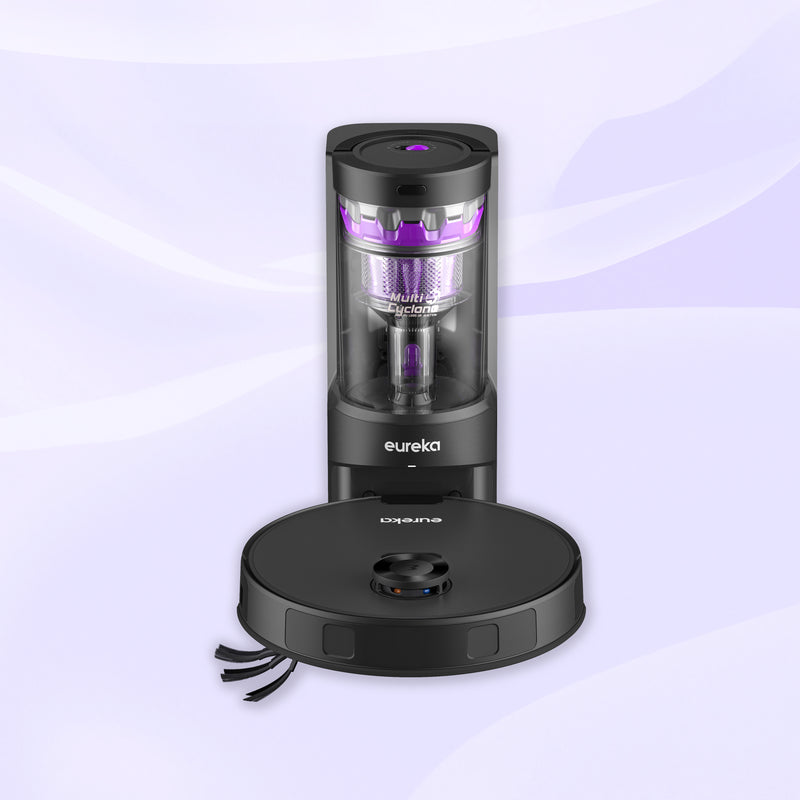 Eureka E20 Evo Plus Robot Vacuum with Bagless Self Emptying Station